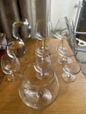 Selection brandy glasses for sale  TORQUAY