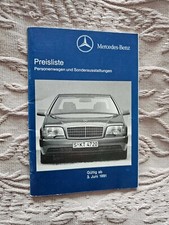 Preisliste mercedes benz gebraucht kaufen  Sickte