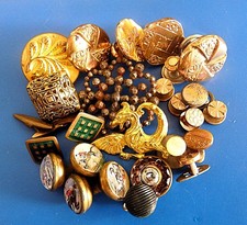 Lot boutons anciens d'occasion  Blois