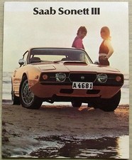 Saab sonett iii for sale  LEICESTER
