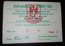 Rar ticket dauerkarte gebraucht kaufen  Burg-Umland