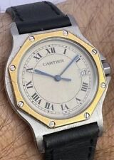 Cartier santos ronde for sale  LONDON