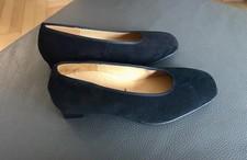Schwarze wildleder pumps gebraucht kaufen  Brühl