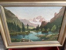 Antikes ölgemälde signiert gebraucht kaufen  Gronau