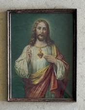 sacred framed vintage heart for sale  Paradise Valley