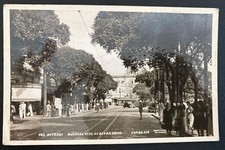 Cartão postal 1934 Brasil RPPC capa censurada para Canadá Avenida Rio Branco, usado comprar usado Cartão postal 1934 Brasil RPPC capa censurada para Canadá Avenida Rio Branco, usado comprar usado  Enviando para Brazil