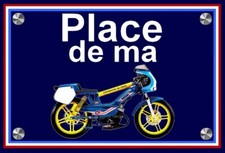 Plaque place motobecane d'occasion  Paris I
