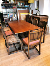 Jacobean revival oak for sale  POOLE