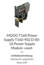 Moog brushless technology gebraucht kaufen  Lauterbach