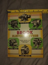 Brook electric motors for sale  BOSTON