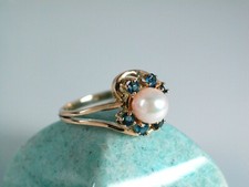 Vintage ring saphiren gebraucht kaufen  Wenden