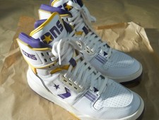 Tênis Converse ERX-400 EW HI cesta retrô branco/roxo/amarelo US8 sem palmilha muito bom estado comprar usado  Enviando para Brazil