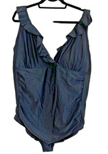 Black ruffle swimsuit for sale  BUCKINGHAM