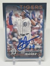 Usado, 2024 Topps Series 1 - Andy Ibanez #25 Detroit Tigers ASSINADO comprar usado  Enviando para Brazil