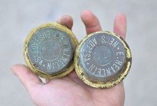 Pair old brass for sale  TAUNTON