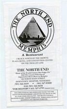 North end menu for sale  Dallas
