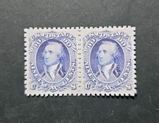Selos dos EUA SC# 72 1861 90C Washington réplica de par horizontal comprar usado  Enviando para Brazil