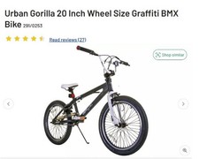 Urban gorilla inch for sale  STOKE-ON-TRENT