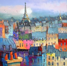 Paris 80x80cm direct d'occasion  Le Merlerault