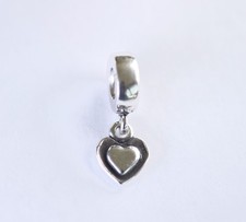 Używany, Pandora Srebro szterlingowe Podwójne serce Dangle Charm 790373 na sprzedaż Używany, Pandora Srebro szterlingowe Podwójne serce Dangle Charm 790373 na sprzedaż  Wysyłka do Poland