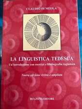 Linguistica tedesca claudio usato  Roma