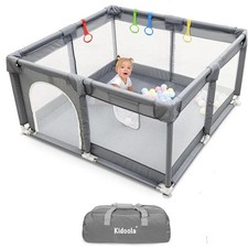 Kidoola grey playpen for sale  MANCHESTER