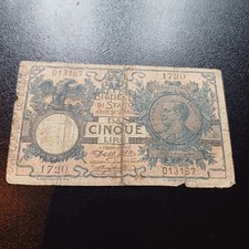 Banconota lire vittorio usato  Riolo Terme