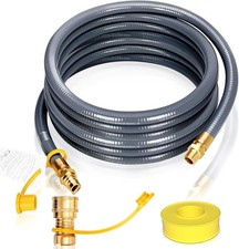 Mangueira 30 pés 3/4" NG conexão rápida gerador de propano linha de grelha aprovada pela CSA comprar usado  Enviando para Brazil