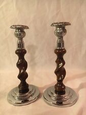 Pair antique wooden for sale  NOTTINGHAM