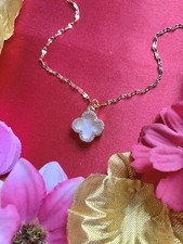 Collier double trefle d'occasion  Paris IX