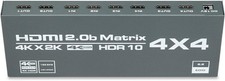 Hdmi matrix 4x4 for sale  BIRMINGHAM