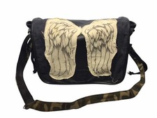 Bolsa carteiro AMC The Walking Dead Daryl Dixon Wings oficial autêntica comprar usado  Enviando para Brazil