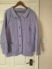 Hand knitted aran for sale  PENZANCE