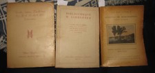 1933 tre cataloghi usato  Roma