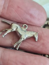 Silver horse charm for sale  BIRMINGHAM