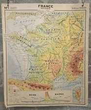 Carte scolaire ancienne d'occasion  Sotteville-lès-Rouen