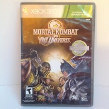 Mortal Kombat vs DC Universe (Microsoft Xbox 360, 2008) Completo com Manual, usado comprar usado  Enviando para Brazil