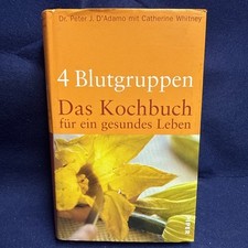 Blutgruppen kochbuch gesundes gebraucht kaufen  Reisbach