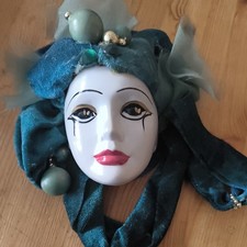 Venezianische masken porzellan gebraucht kaufen  Ergoldsbach