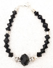 Bracciale onice nero usato  Torino