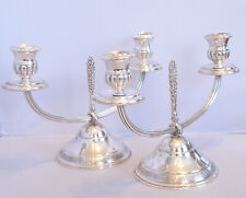 Coppia candelabri candelieri usato  Vaprio d'Agogna