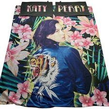 Usado, Conjunto de Capa de Colcha Katy Perry Roar Cama de Casal Doona Licenciada Kitty Purry 2014 RARO comprar usado  Enviando para Brazil