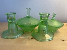 Piece vintage green for sale  LONDON