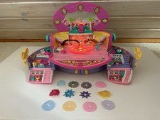 Polly Pocket Light Up Fashion Show Pudełko na kapelusze Pokaz mody Spódnice na sprzedaż  Wysyłka do Poland