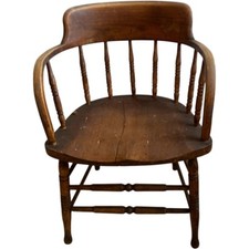 Antique wooden windsor for sale  UK