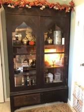 Antique gothic bookcase for sale  Billingsley