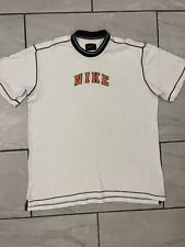 Camiseta Vintage Nike Gola Branca Masculina Tamanho M/L Anos 90 Ponto Único comprar usado  Enviando para Brazil