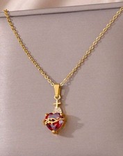 Collana sacro cuore usato  Zibido San Giacomo