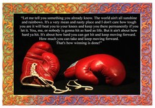 Rocky boxing inspirational for sale  LONDON