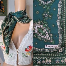 Vintage jacqmar green for sale  TELFORD